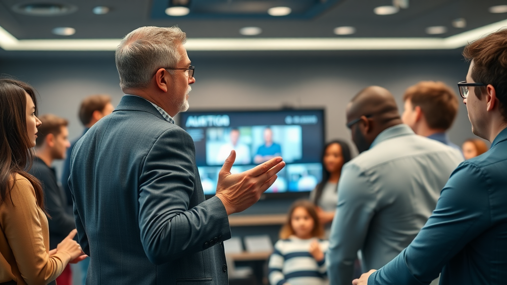 experienced network marketing mentor sharing marketing tips