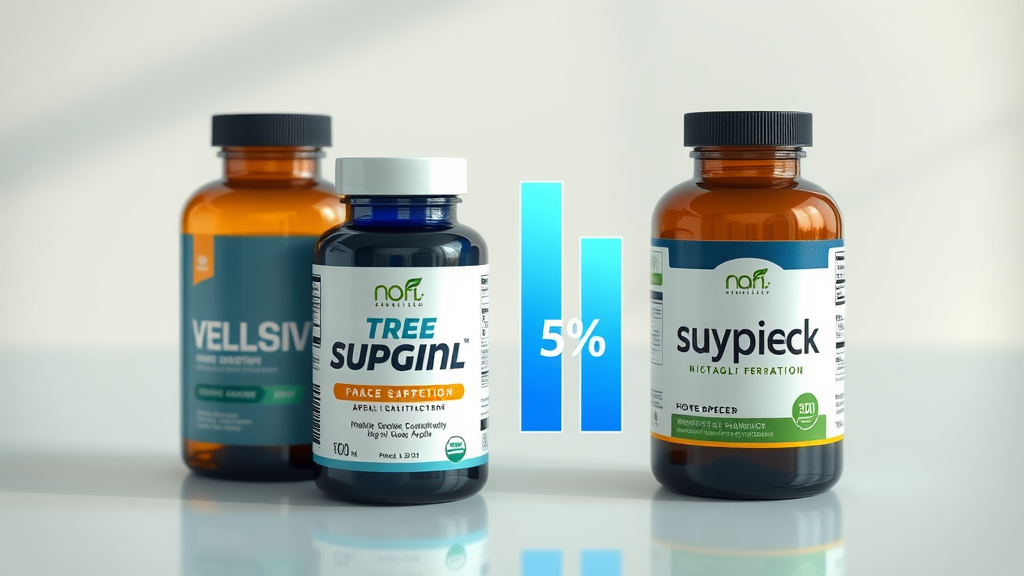 Side-by-side product comparison of biolimitless versus top alternatives with reported improvements