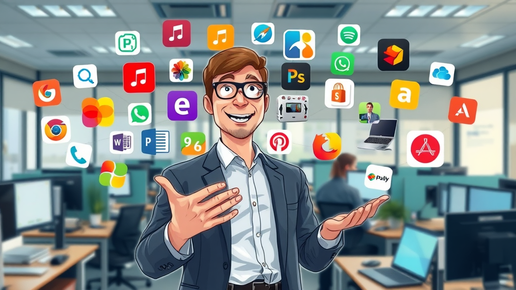 dynamic collage software logos seamless connections lev.ai review integrations tech office