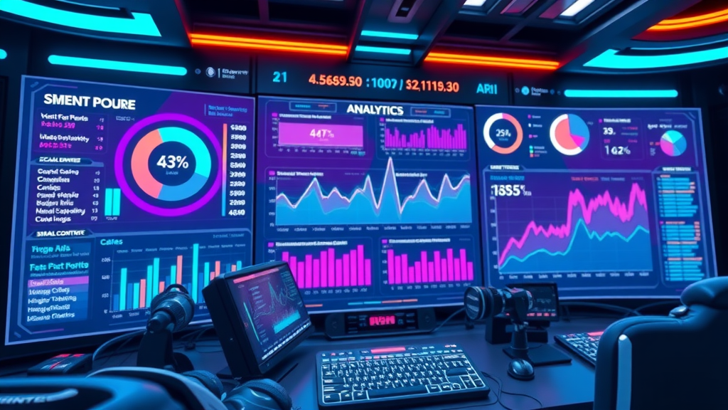 lev.ai pricing comparison dashboard - futuristic AI dashboard with vibrant UI displaying pricing analytics, comparison charts, floating holographic elements