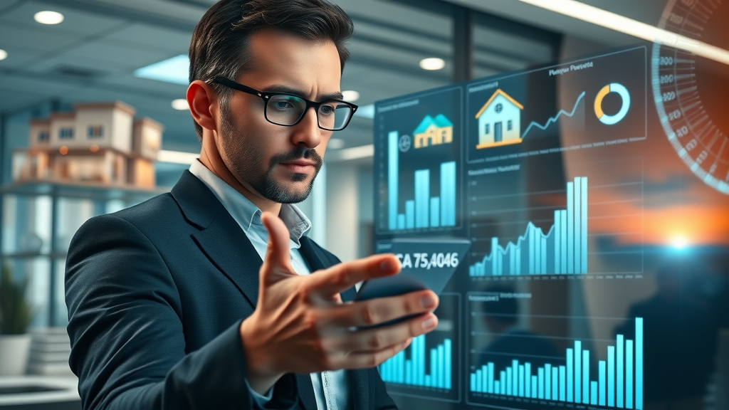 Dynamic real estate data dashboard for lev.ai automation metrics